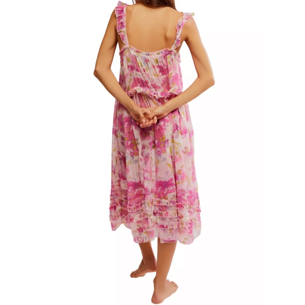 Free People Printed Midi Nightgown - Picture 2 of 4